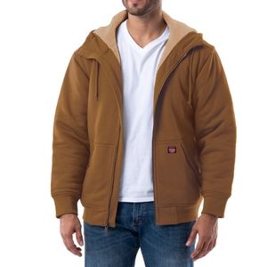 Wrangler Men's Long Sleeve Full Zip Fleece Hoodie